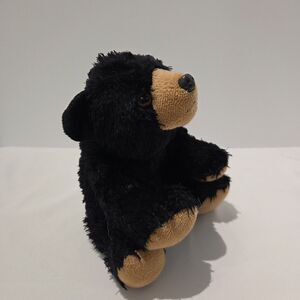 Wild Republic Black Bear 7” Plush Stuffed Animal Toy Green Tag